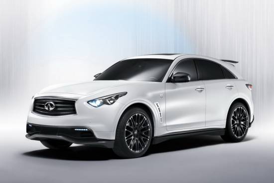 Infiniti FX performance koncept, napoved