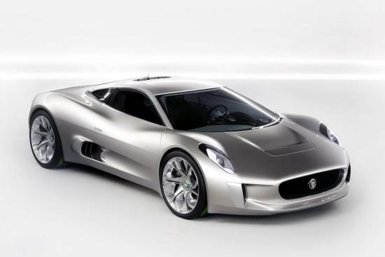 Jaguar C-X75 hybrid - napoved