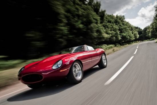 Jaguar E-type speedster lightweight