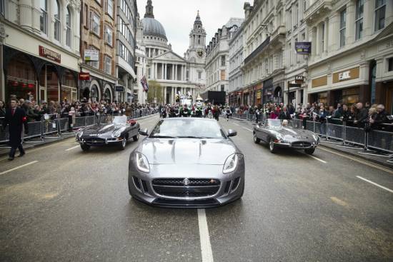 Jaguarji F-type in E-type navdušili pol milijona ljudi