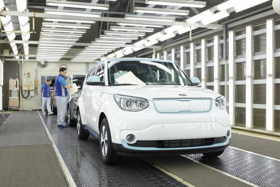 Kia je pričela proizvajati električni model Soul