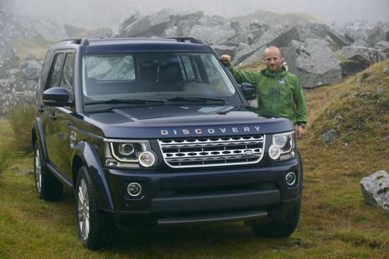 Land Rover podprl ekstremno polarno ekspedicijo Scott Expedition