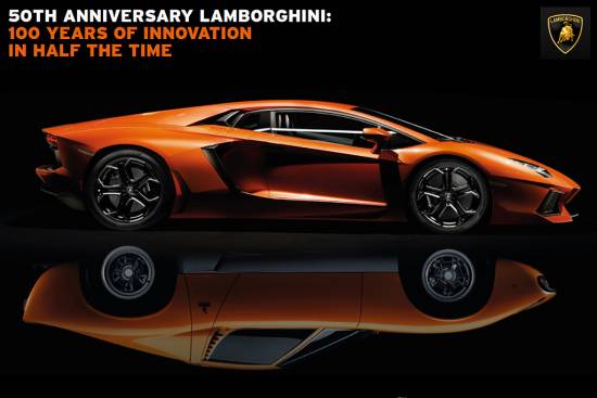 Lamborghini se pripravlja na 50-letnico