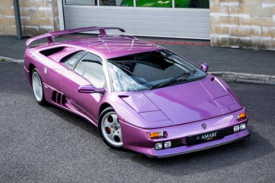 Naprodaj vijolični Lamborghini diablo iz Jamiroquaievega spota Cosmic Girl