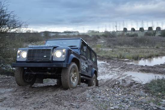 Land rover defender electric concept