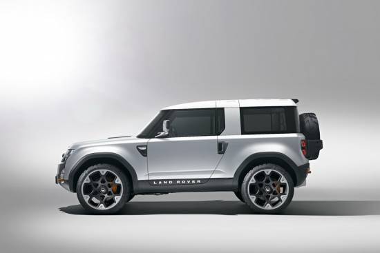 Land rover DC 100 concept, napoved
