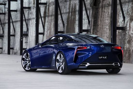 Lexus LF-LC blue concept