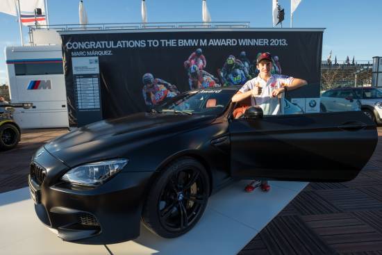 Marc Marquez prejel BMW M6 coupé