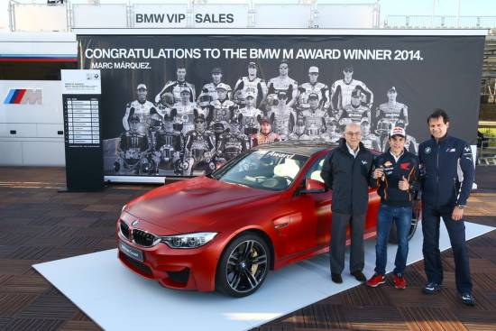 Marc Marquez je za nagrado osvojil ekskluzivni BMW M4 Coupé
