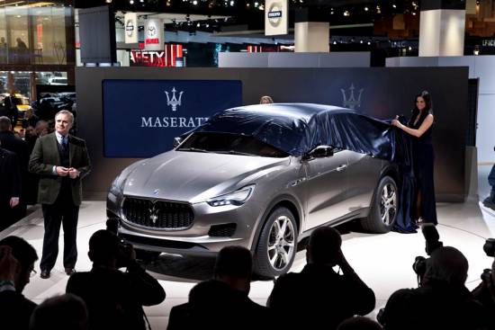 Prvi Maseratijev SUV Kubang bo narejen v Ameriki