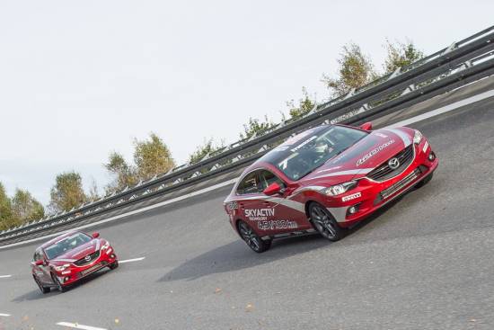 Mazda6 dosegla 20 rekordov za serijske dizelske avtomobile
