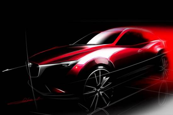 Mazda bo predstavila majhnega križanca CX-3