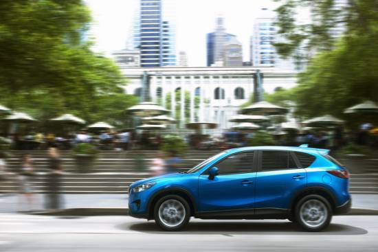 Mazda predstavila delovanje sistema Smart City Brake Support