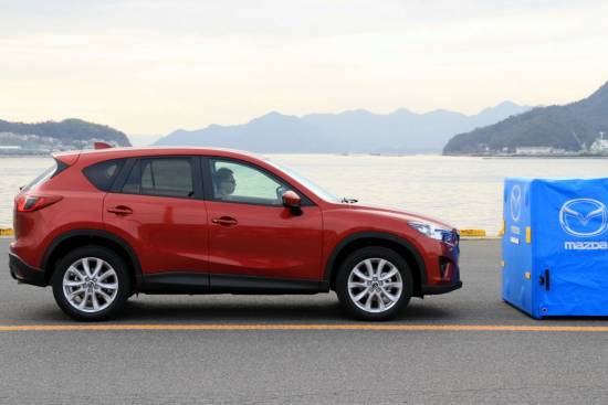 Mazda CX-5 bo opremljena s sistemom Smart City Brake Support