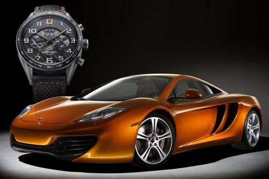 TAG  Heuer predstavil uro v čast McLarnu MP4-12C