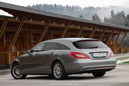 Mercedes-benz CLS shooting brake – slovenska predstavitev