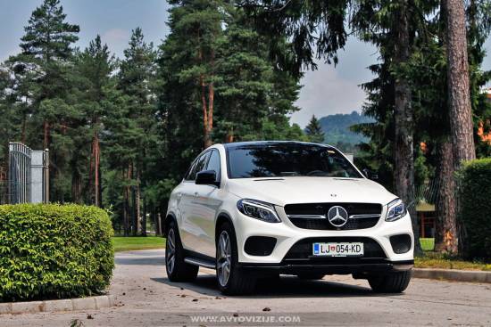 Mercedes-Benz GLE coupe – slovenska predstavitev