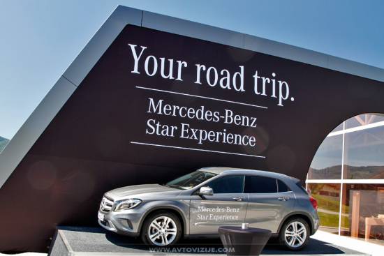 Mercedes-Benz road show Star Experience