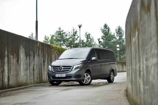 Mercedes V-razred – slovenska predstavitev