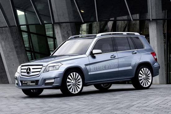 Mercedes-Benz vision GLK hybrid