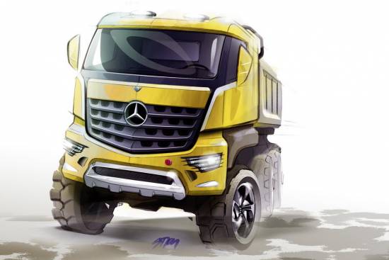 Mercedes-Benz arocs - napoved