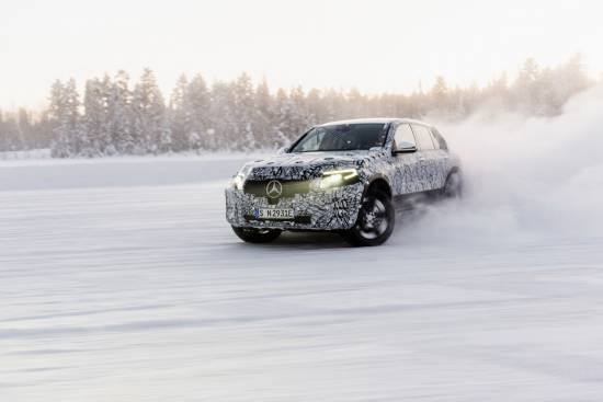 Mercedes-Benz preizkuša GLC na gorivne celice