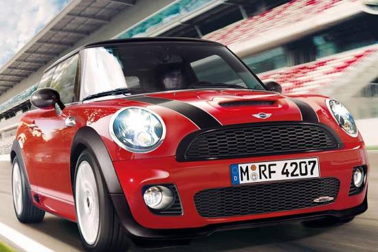 Mini in mini clubman John Cooper Works