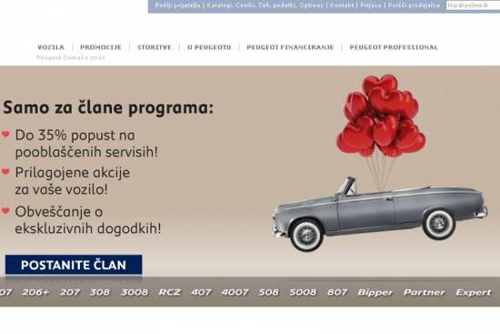 Program zvestobe Moj Peugeot