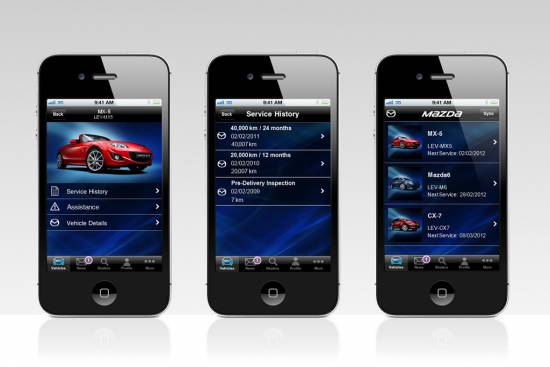Mazda lansirala aplikacijo MyMazda App