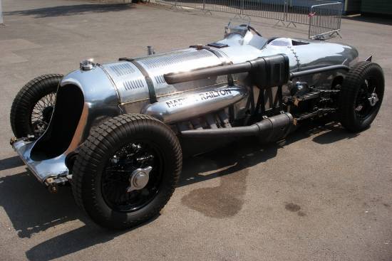 Napier railton special v Goodwoodu