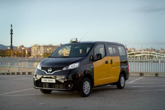 Barcelona bo uporabljala Nissanove taxije NV200