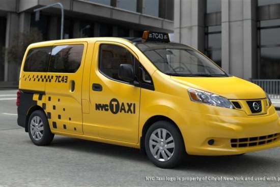 Nissan NV200 izbran za uradni taksi mesta New York