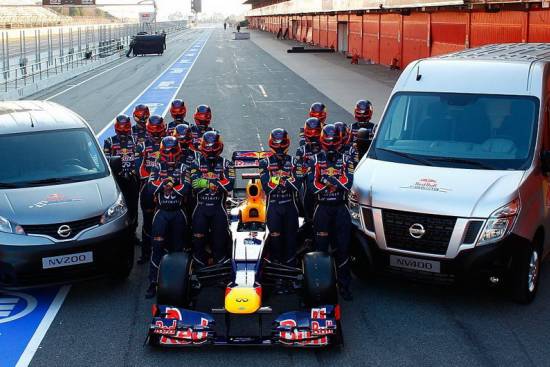Nissan je postal uradni globalni dobavitelj za Red Bull racing F1 team