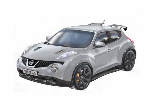 Nissan juke R, napoved