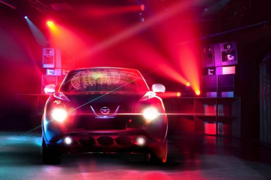 Nissan Juke Box in Ministry of Sound