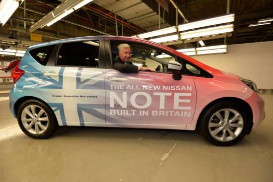 Nissan pričenja evropsko proizvodnjo novega modela Note
