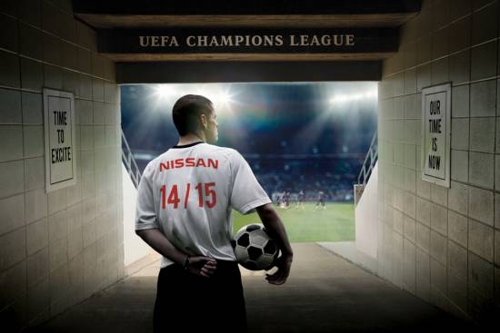 Nissan je sklenil partnestvo z ligo prvakov UEFA