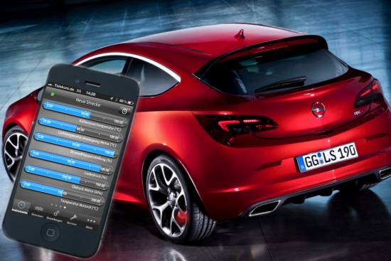 Opel razvil aplikacijo za nadzor podatkov o delovanju vozila