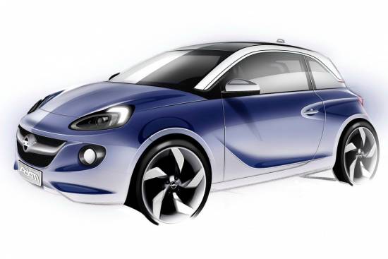 Opel adam prejel Red dot design award