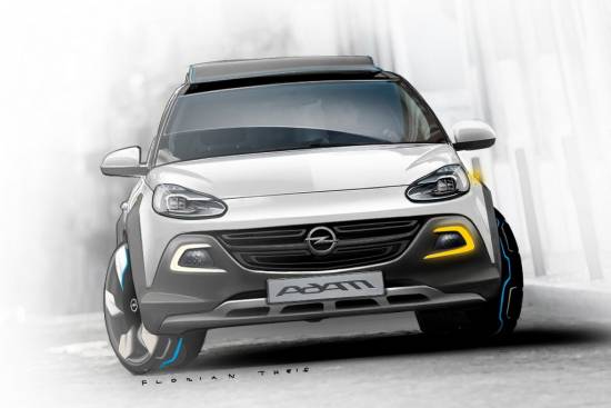 Opel adam rocks concept – napoved