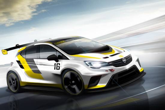 Opel astra TCR - napoved