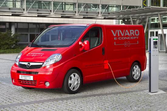 Opel vivaro e-Concept