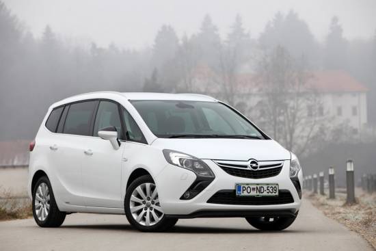 Opel zafira tourer - začetek prodaje