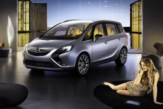 Opel zafira tourer concept