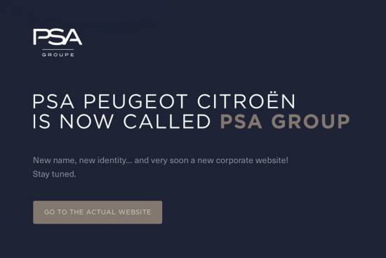 Koncern PSA Peugeot Citroen se je preimenoval in predstavil nove načrte
