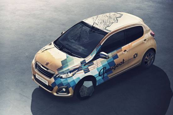 Peugeot 108 tattoo concept