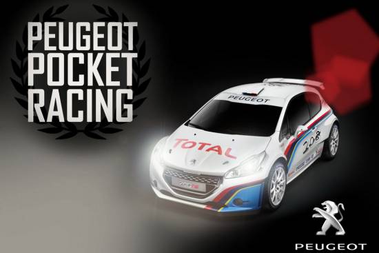 Peugeot je ustvaril igrico Peugeot Pocket Racing
