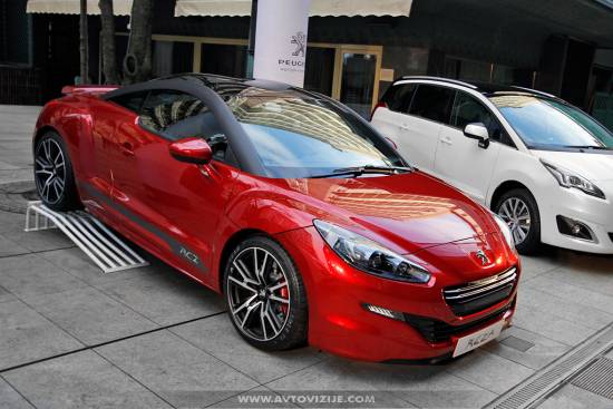 Peugeot RCZ R – slovenska predstavitev