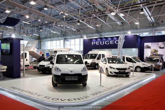 Peugeot partner electric v Sloveniji