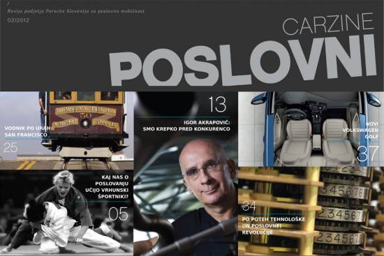Poslovni Carzine - slovenska revija za poslovno mobilnost
